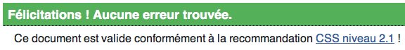XHTML ok !